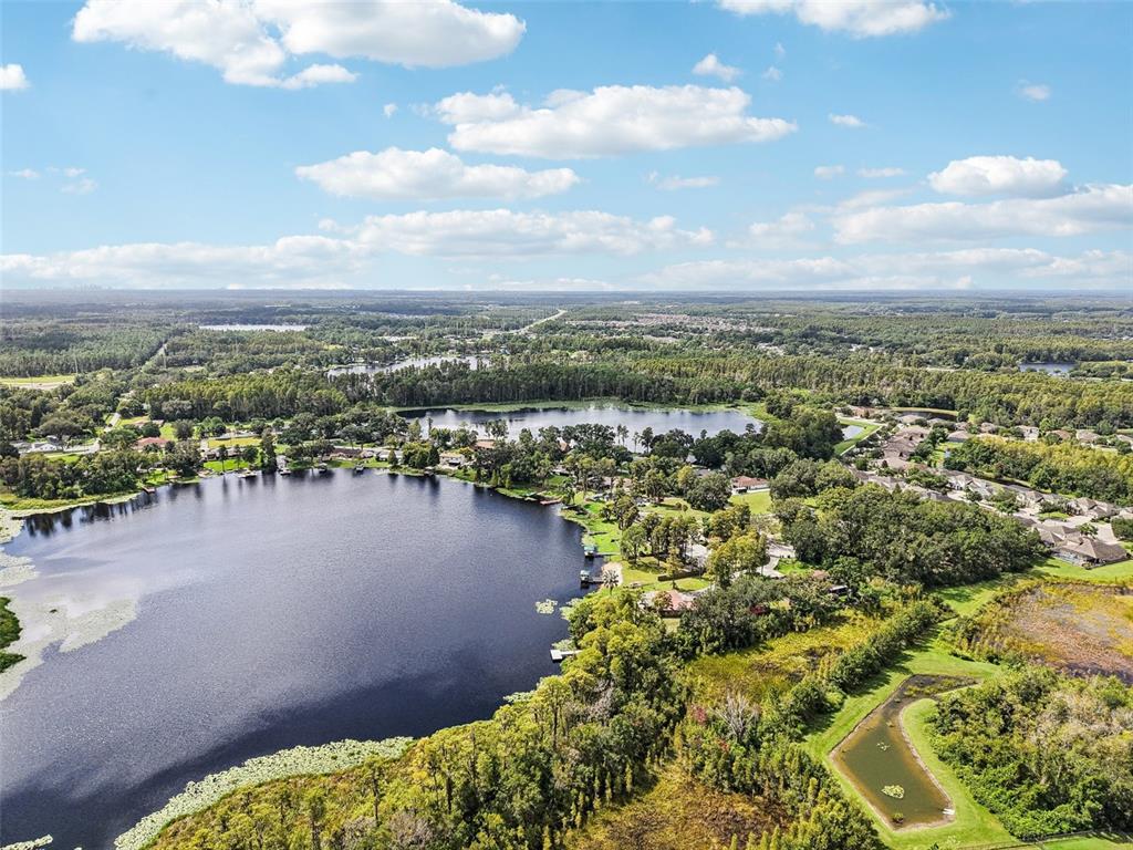 19254 Blount Road Lutz, FL 33558 - Photo 34 of 35 a view of a lake with a city