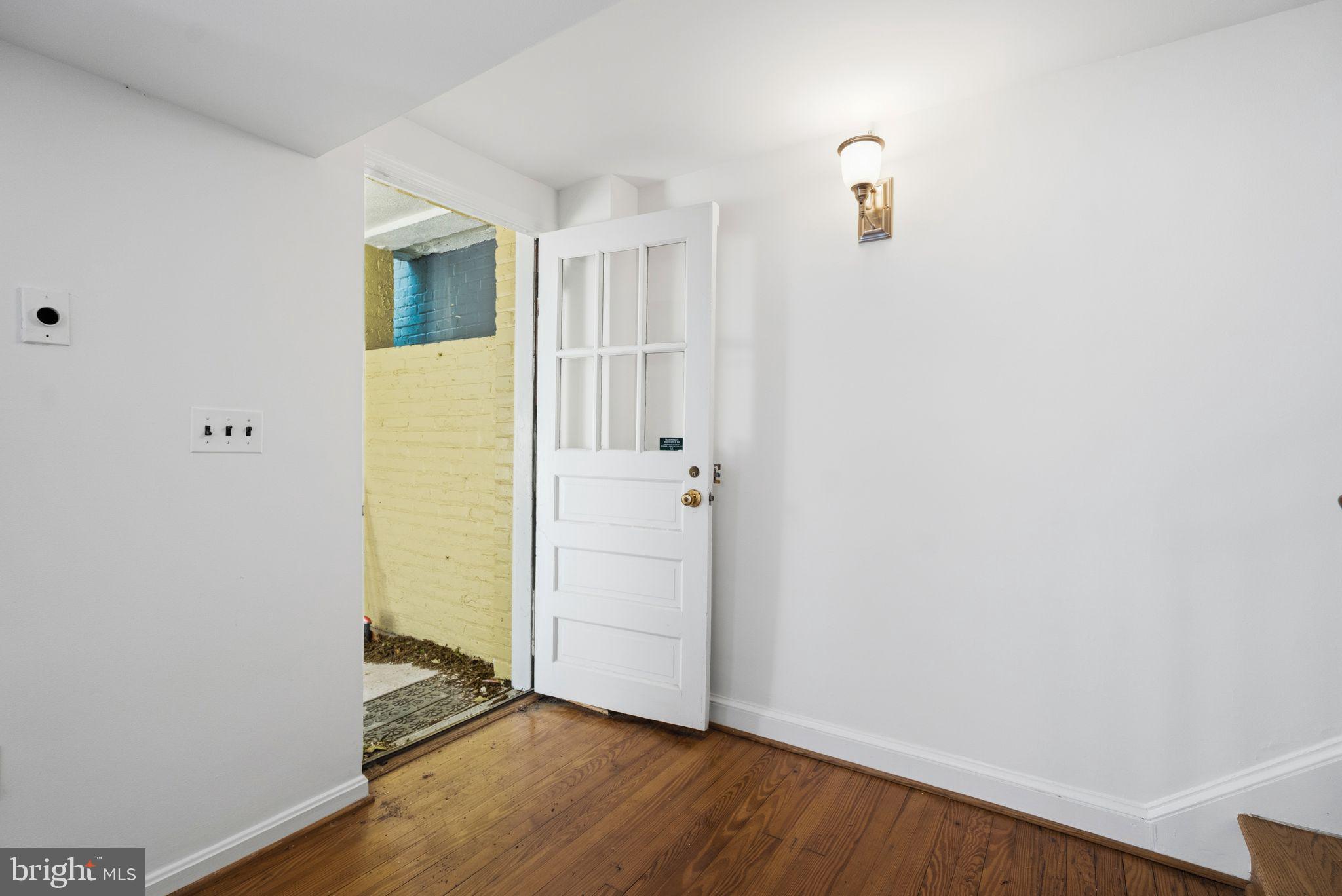 3315 Dent Place Northwest Washington, DC 20007 - Photo 33 of 41 Lower Level exterior door