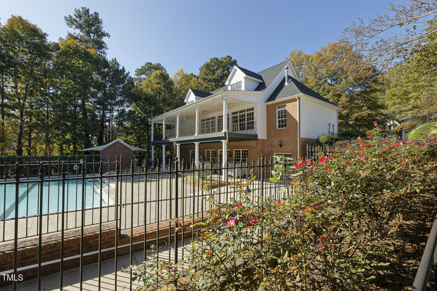 5402 Goldenglow Way Raleigh, NC 27606 - Photo 42 of 44 a front view of a house with a garden