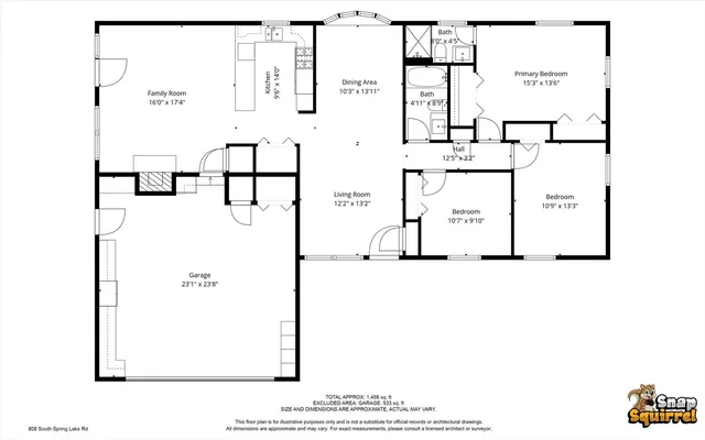 $350,000 | 808 South Spring Lake Road, Mahomet, IL 61853