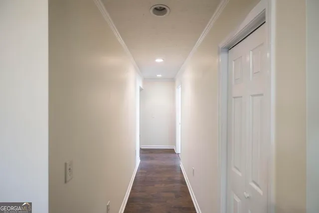 a view of a hallway