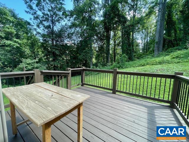 5420 Cove Garden Road Covesville, VA 22931 - Photo 26 of 35 Side deck is the perfect spot for a grill and dining outdoors with immediate access to kitchen