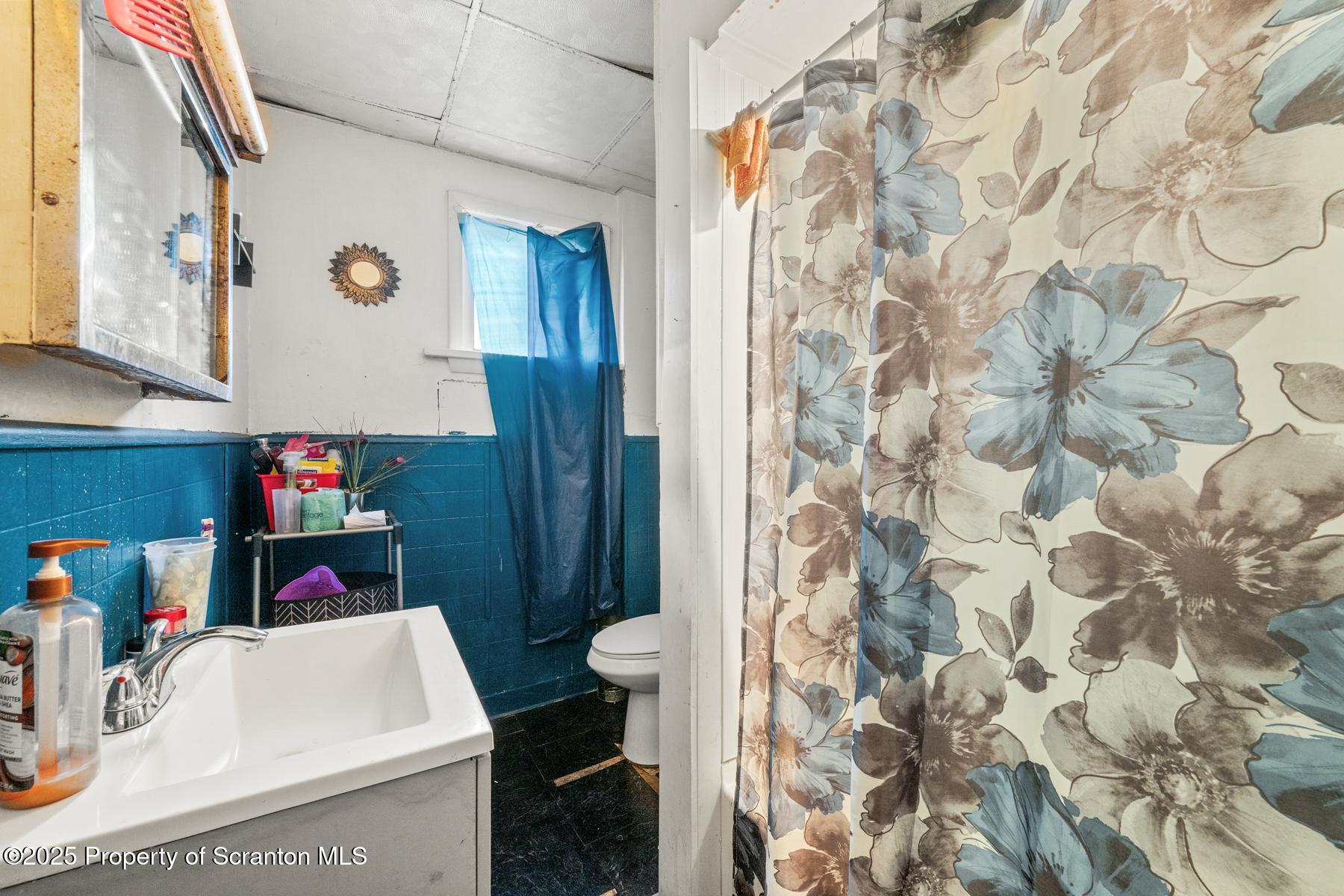 1019 South Webster Avenue Scranton, PA 18505 - Photo 19 of 36 a bathroom with a sink and toilet
