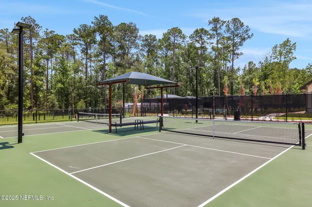 a view of a tennis court