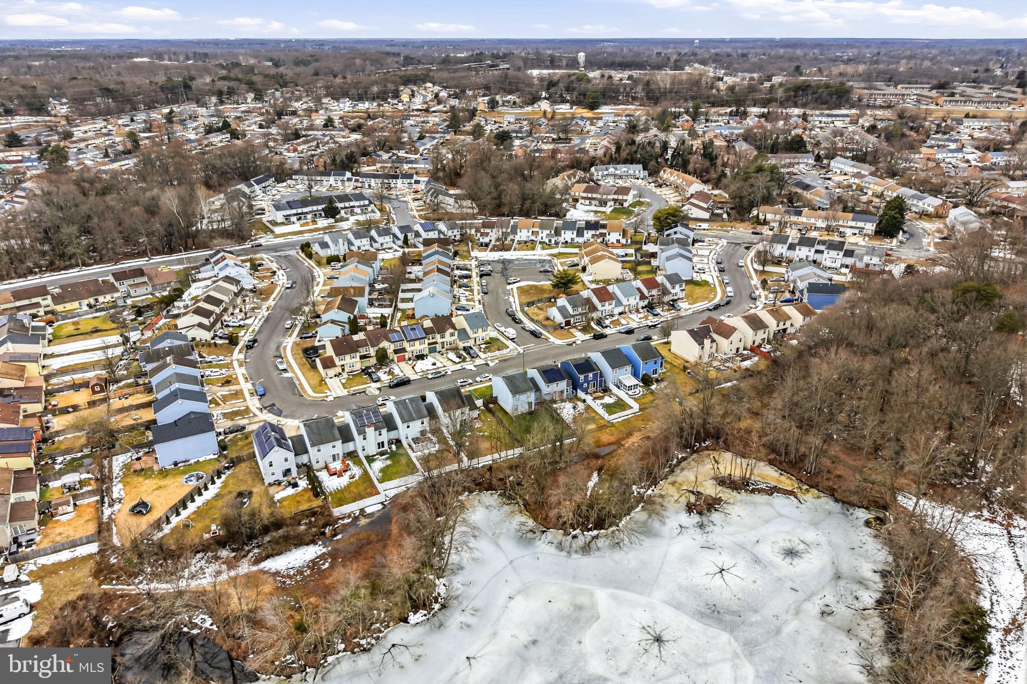 26 Blue Jay Drive Clementon, NJ 08021 - Photo 47 of 48 an aerial view of residential houses with city view