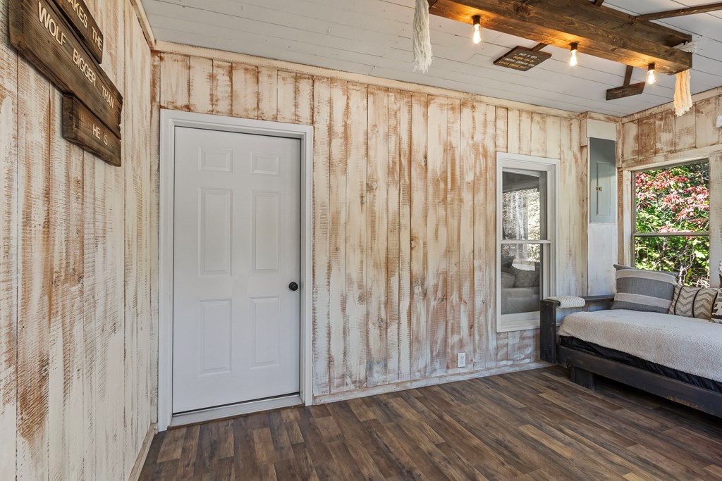 3391 Candy Mountain Road Murphy, NC 28906 - Photo 13 of 59 a view of a bedroom with furniture and window