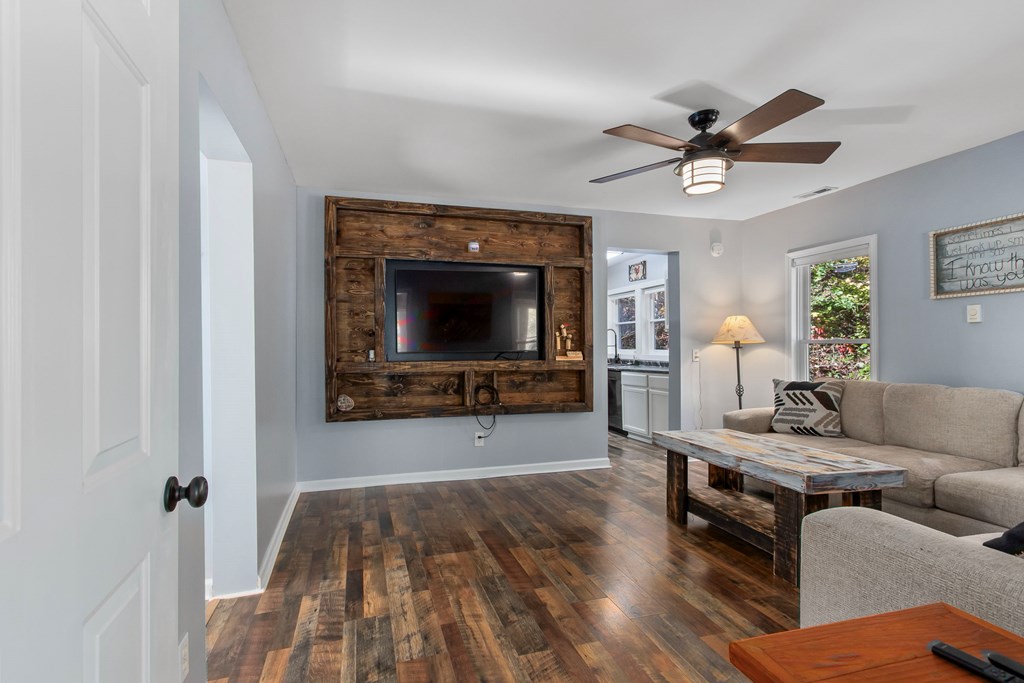 3391 Candy Mountain Road Murphy, NC 28906 - Photo 16 of 59 a living room with furniture and a flat screen tv