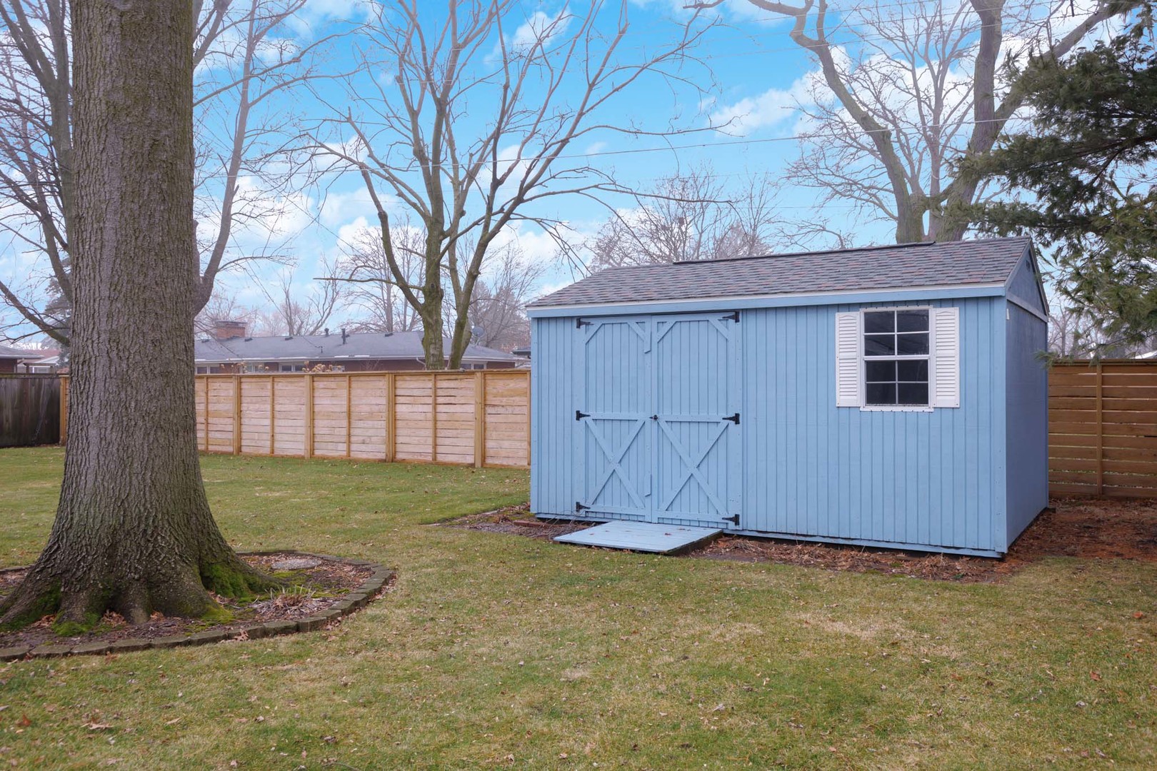 305 Granada Road Bloomington, IL 61701 - Photo 31 of 36 a view of a backyard