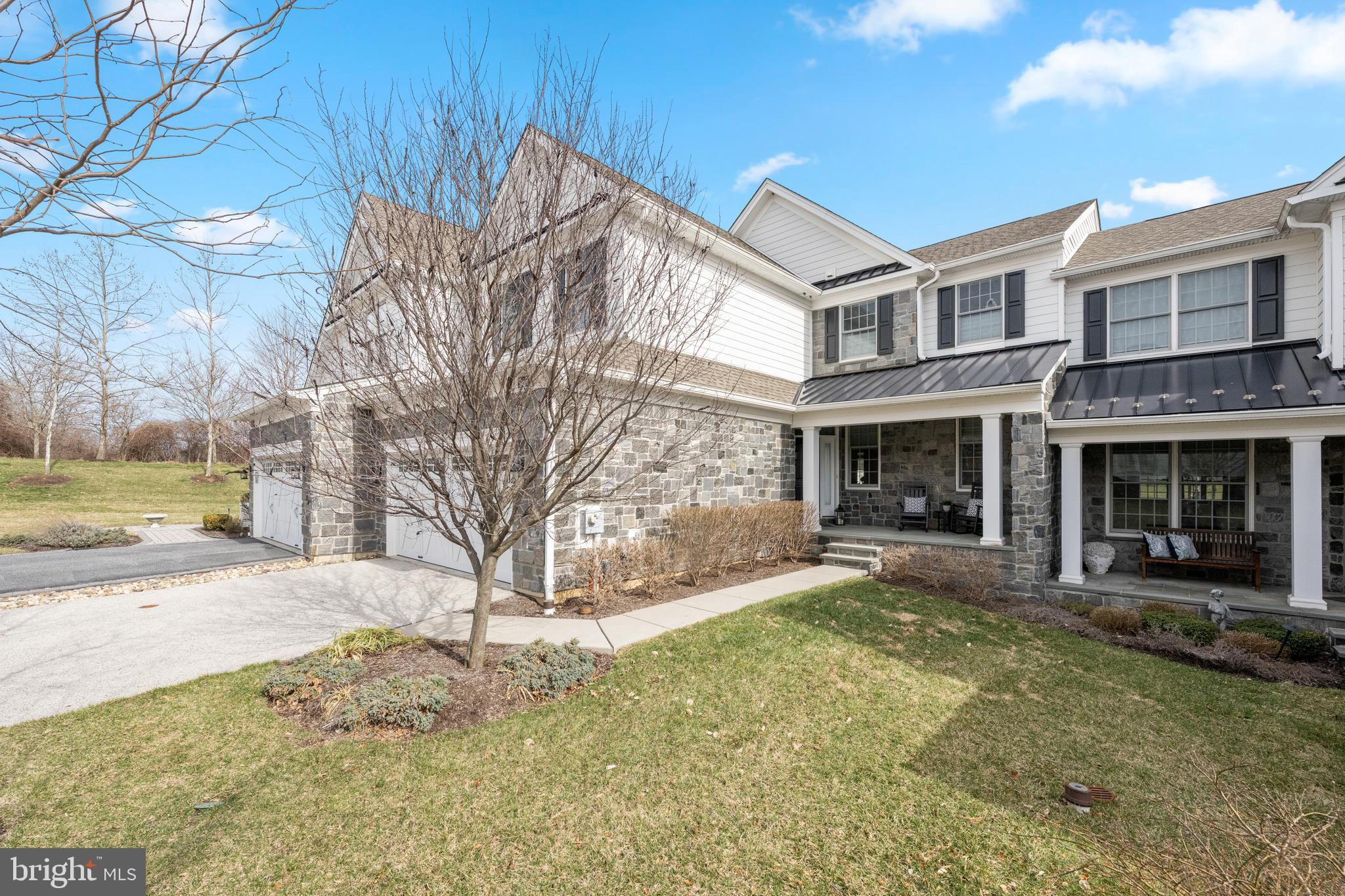 3860 Meadow View Farm Road Newtown Square, PA 19073 - Photo 2 of 40 a view of a building with a yard