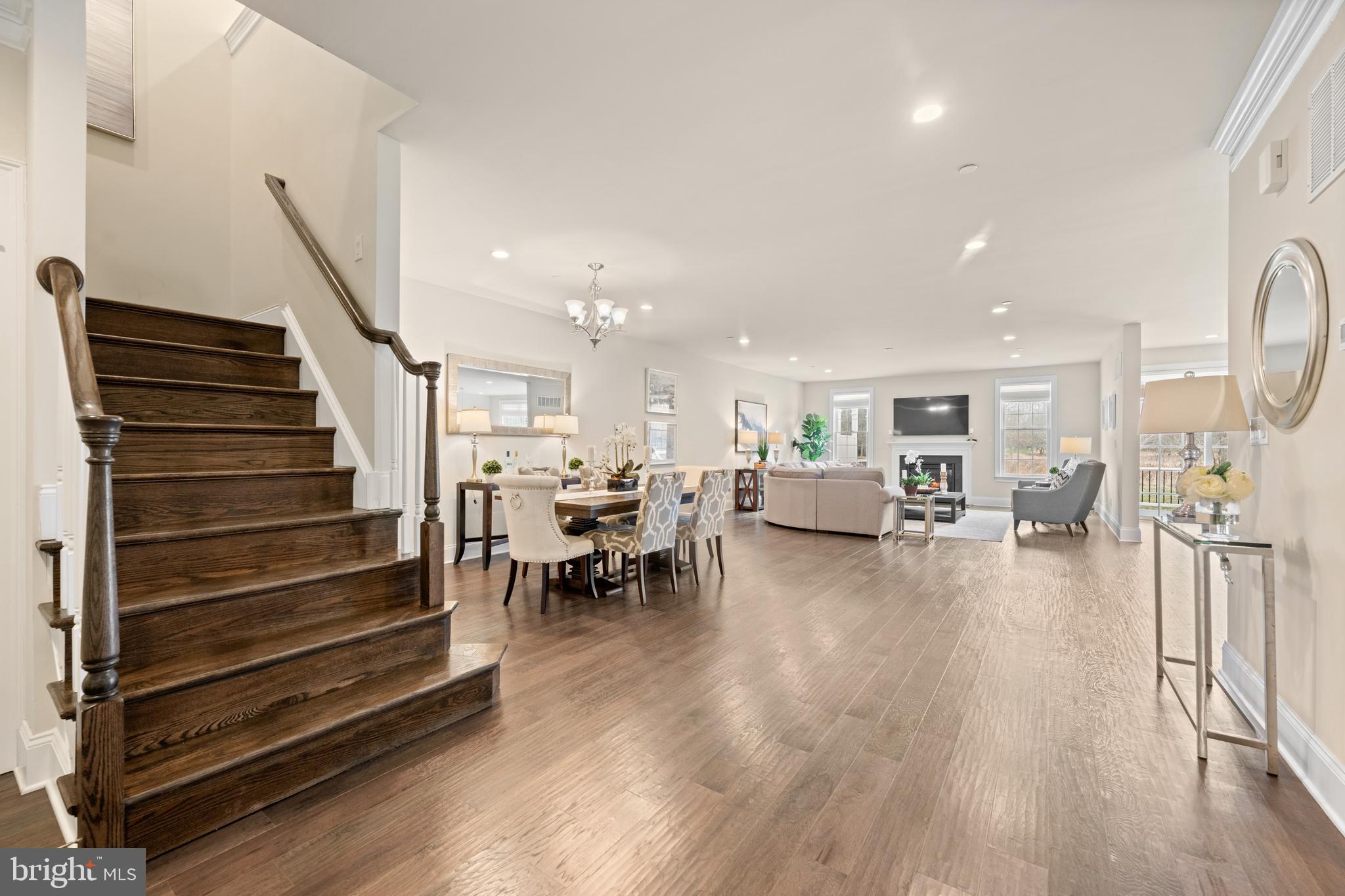 3860 Meadow View Farm Road Newtown Square, PA 19073 - Photo 40 of 40 a living room with furniture and wooden floor