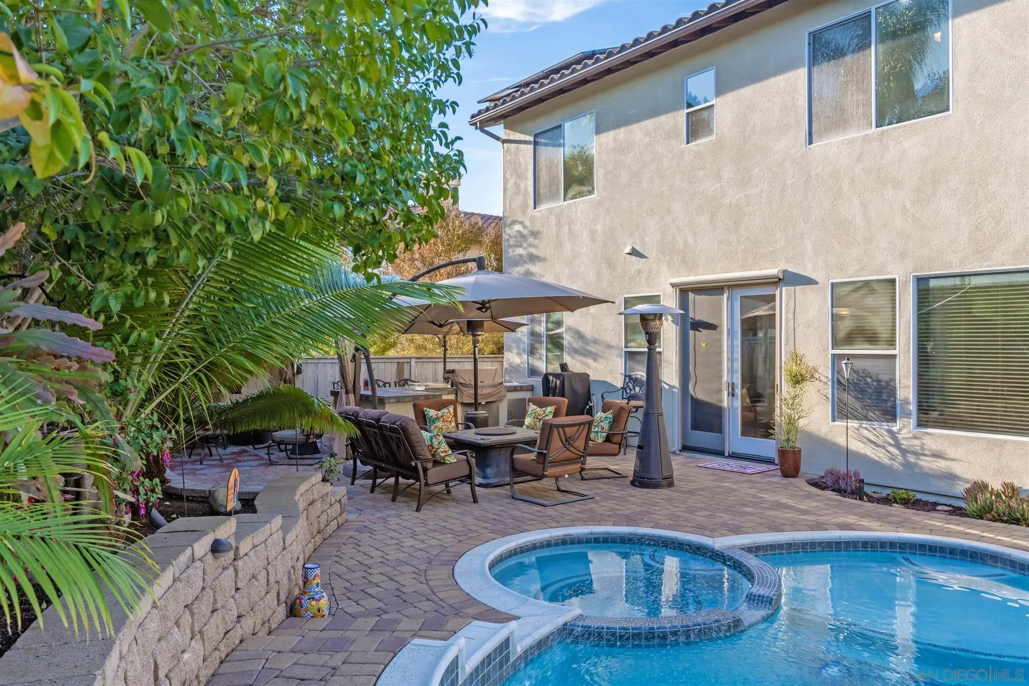 16333 Deer Ridge Road San Diego, CA 92127 - Photo 43 of 43 a swimming pool view with a seating space