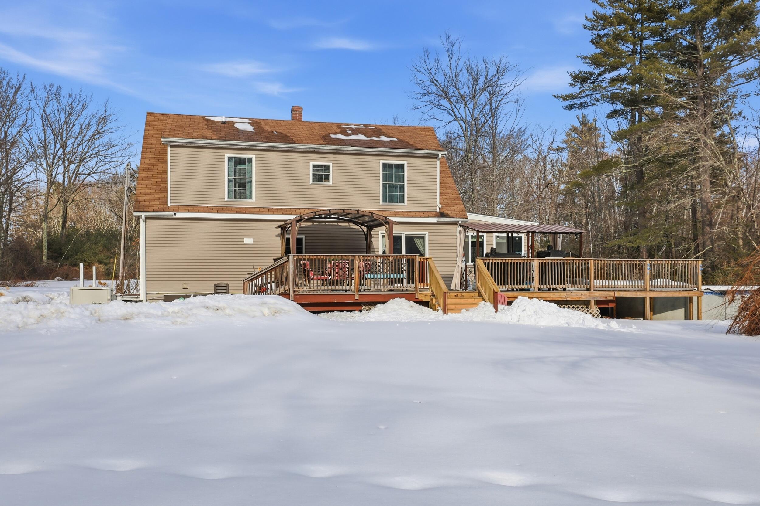 378 School Street Berwick, ME 03901 - Photo 42 of 58 Large Back Deck