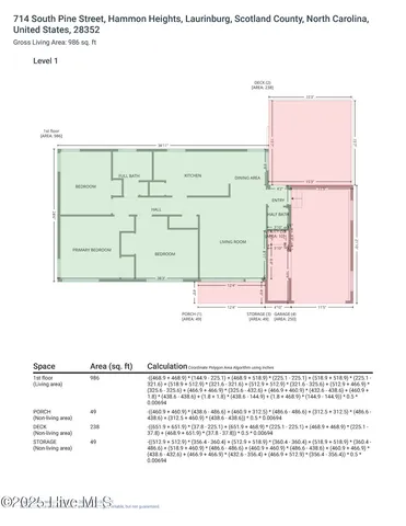 $145,000 | 714 South Pine Street, Laurinburg, NC 28352