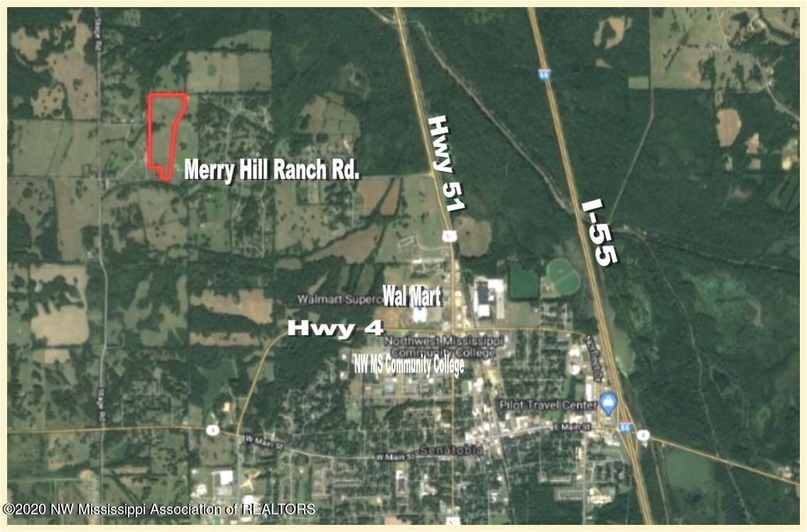 1560 Merry Hill Ranch Road Senatobia, MS 38668 - Photo 42 of 49 Aerial Property Map