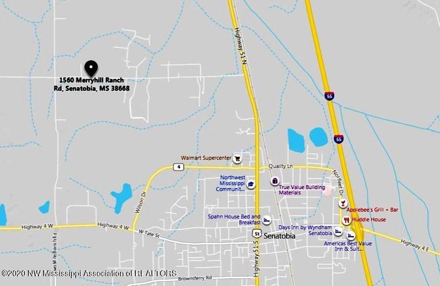 1560 Merry Hill Ranch Road Senatobia, MS 38668 - Photo 46 of 49 Map1