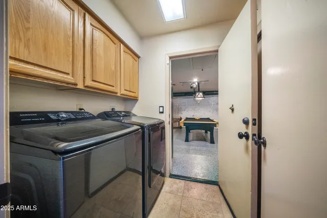 a view of a backyard with a patio