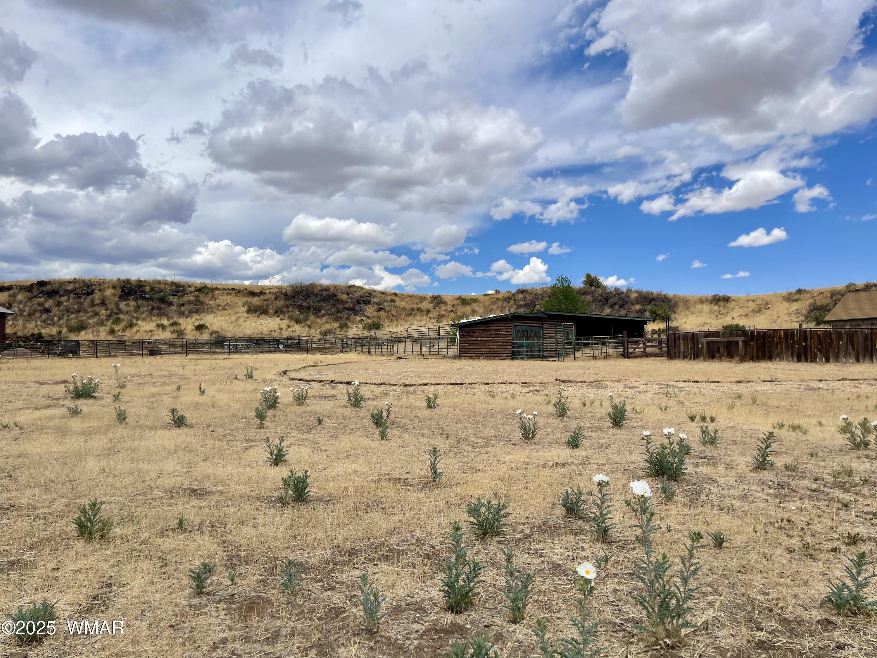 183 North Becker Lake Road Springerville, AZ 85938 - Photo 41 of 41 a view of a yard with white house