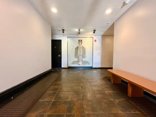 a view of an empty room with window