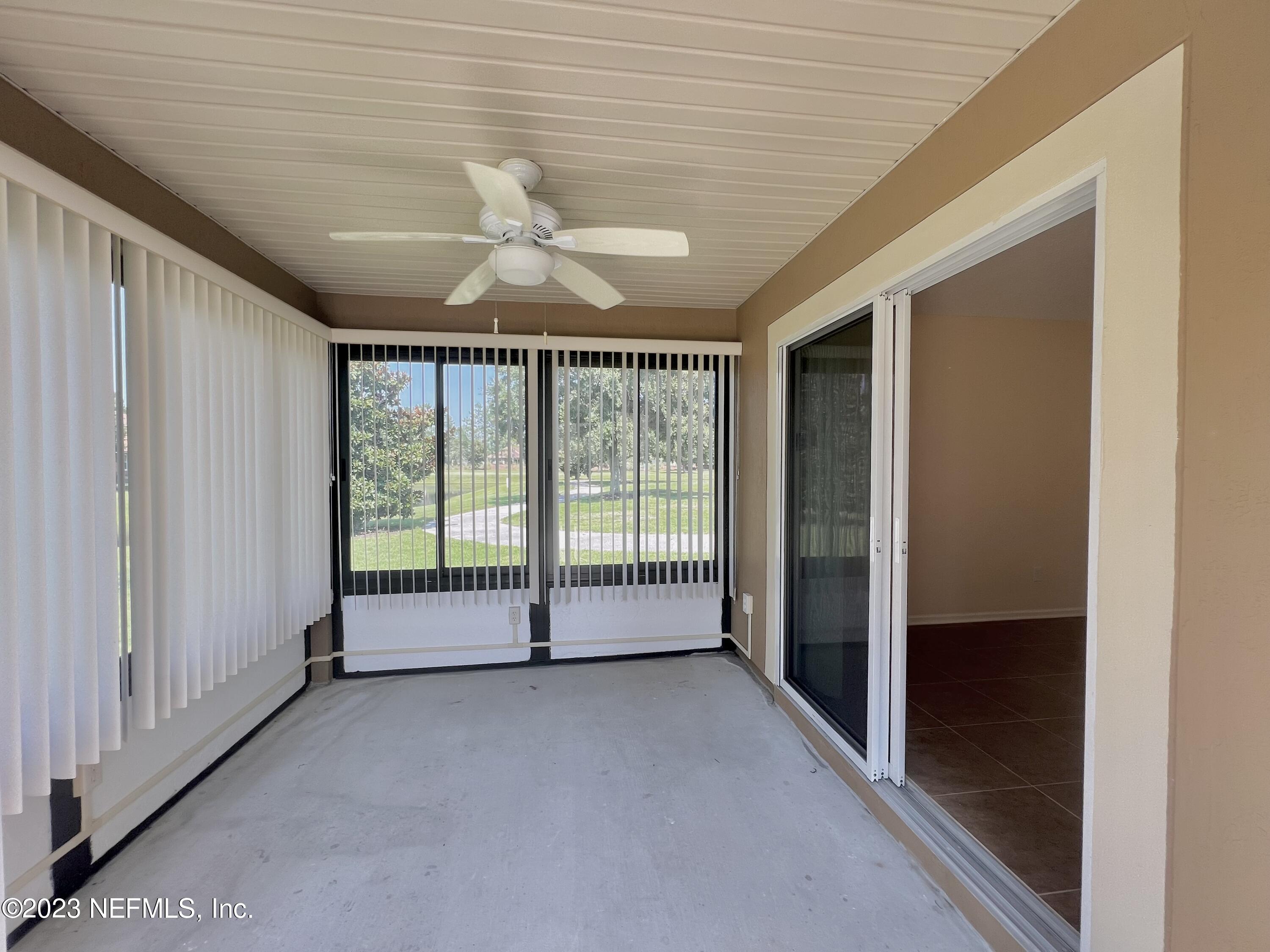 120 East Franchetta Lane St. Augustine, FL 32092 - Photo 20 of 25 a view of room with window and ceiling fan