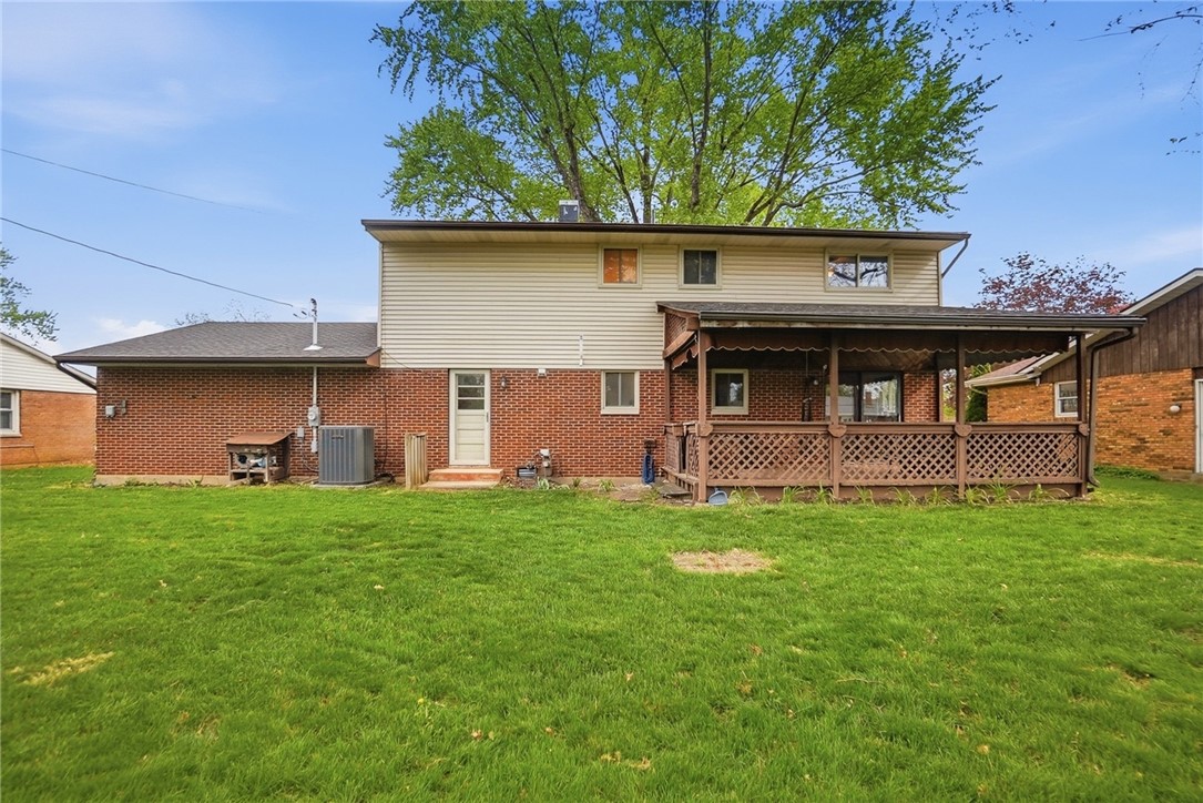 150 Littlejohn Road Troy, OH 45373 - Photo 37 of 40 This spacious yard offers ample outdoor living with a covered patio.
