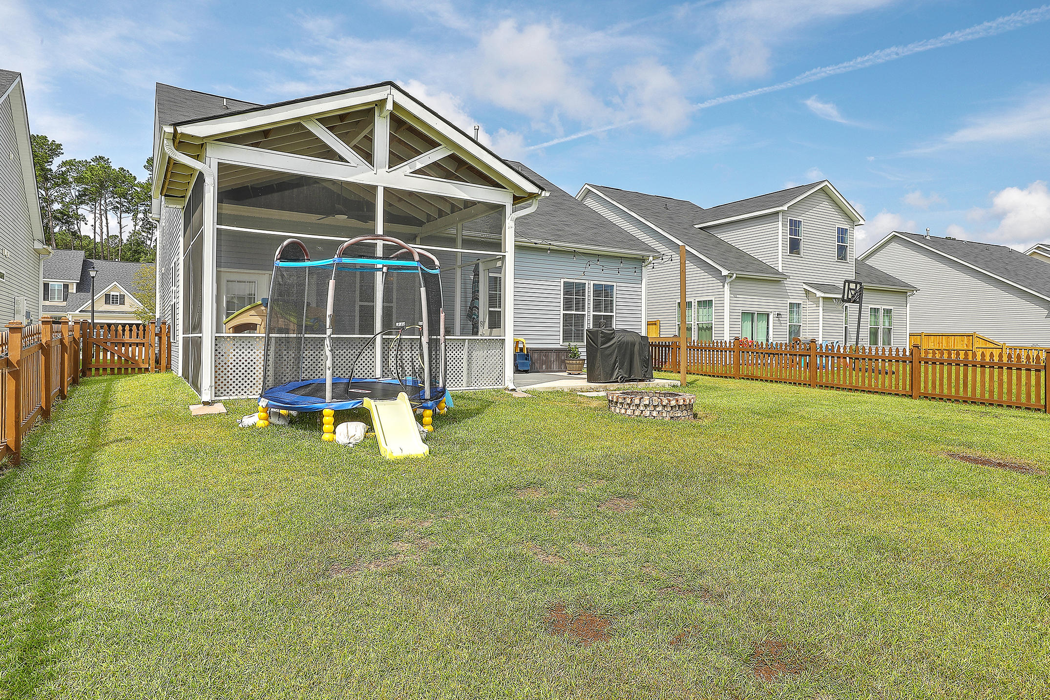 218 Spectrum Road Summerville, SC 29486 - Photo 35 of 35 Backyard with room to wrestle