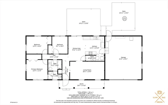 $180,000 | 6 Harness Lane, Pesotum, IL 61863