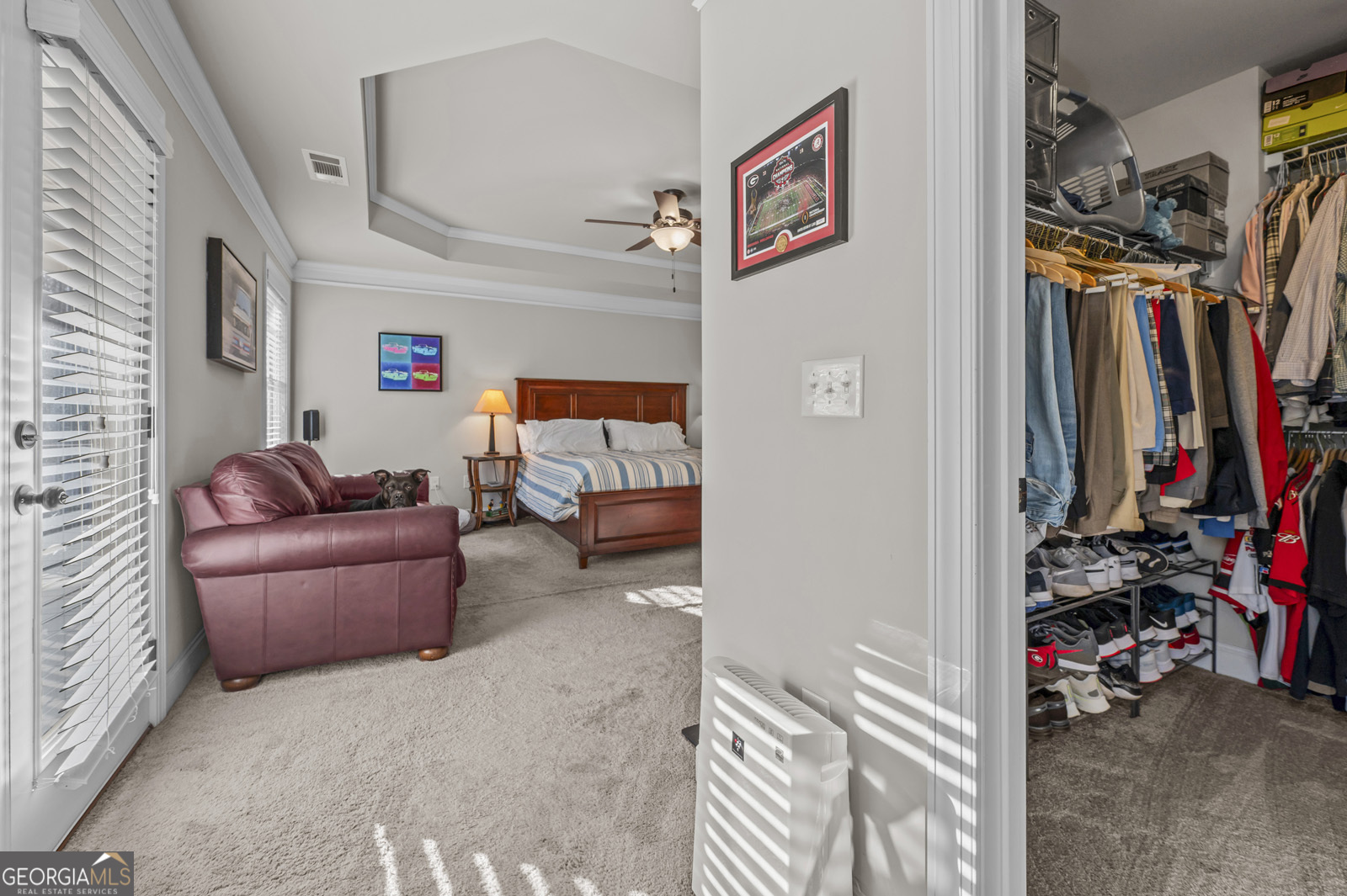 381 Township Lane Athens, GA 30606 - Photo 56 of 68 a bed room with a bed and a couch