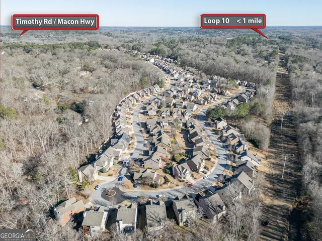 a view of a house with a street
