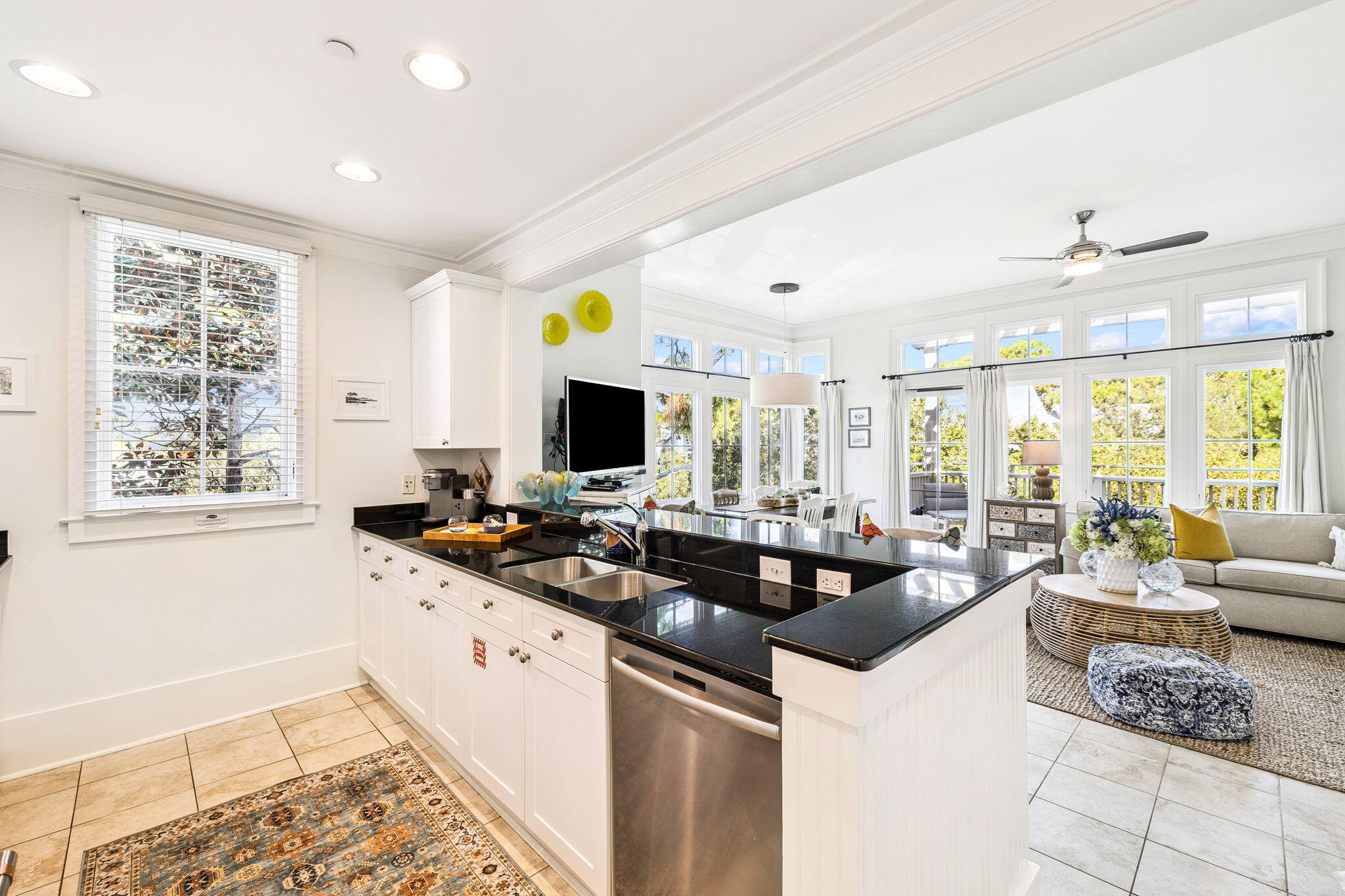 1640 East County Highway 30A, Unit 302 Santa Rosa Beach, FL 32459 - Photo 11 of 64 a kitchen with a sink and counter top space