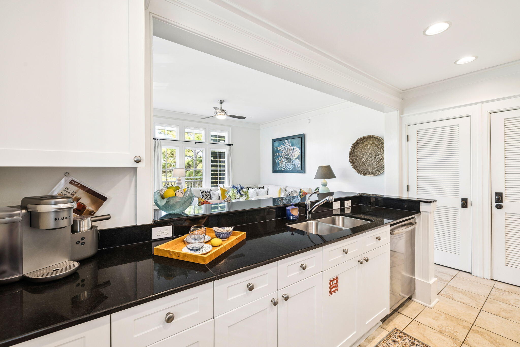 1640 East County Highway 30A, Unit 302 Santa Rosa Beach, FL 32459 - Photo 15 of 64 a kitchen with sink and window