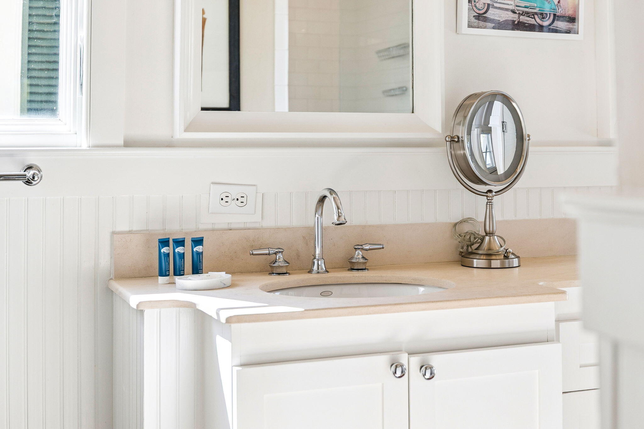 1640 East County Highway 30A, Unit 302 Santa Rosa Beach, FL 32459 - Photo 31 of 64 a bathroom with a sink and a mirror