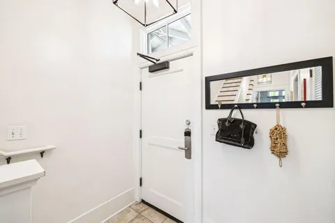 a front view of a house with a porch