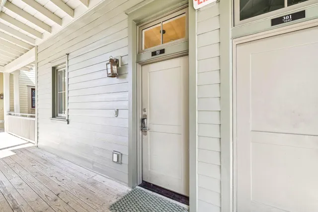 a chair and table in a room