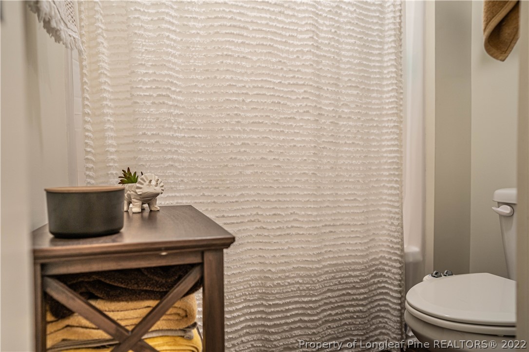 491 Stage Road Carthage, NC 28327 - Photo 23 of 47 a bathroom with a toilet a sink and shower