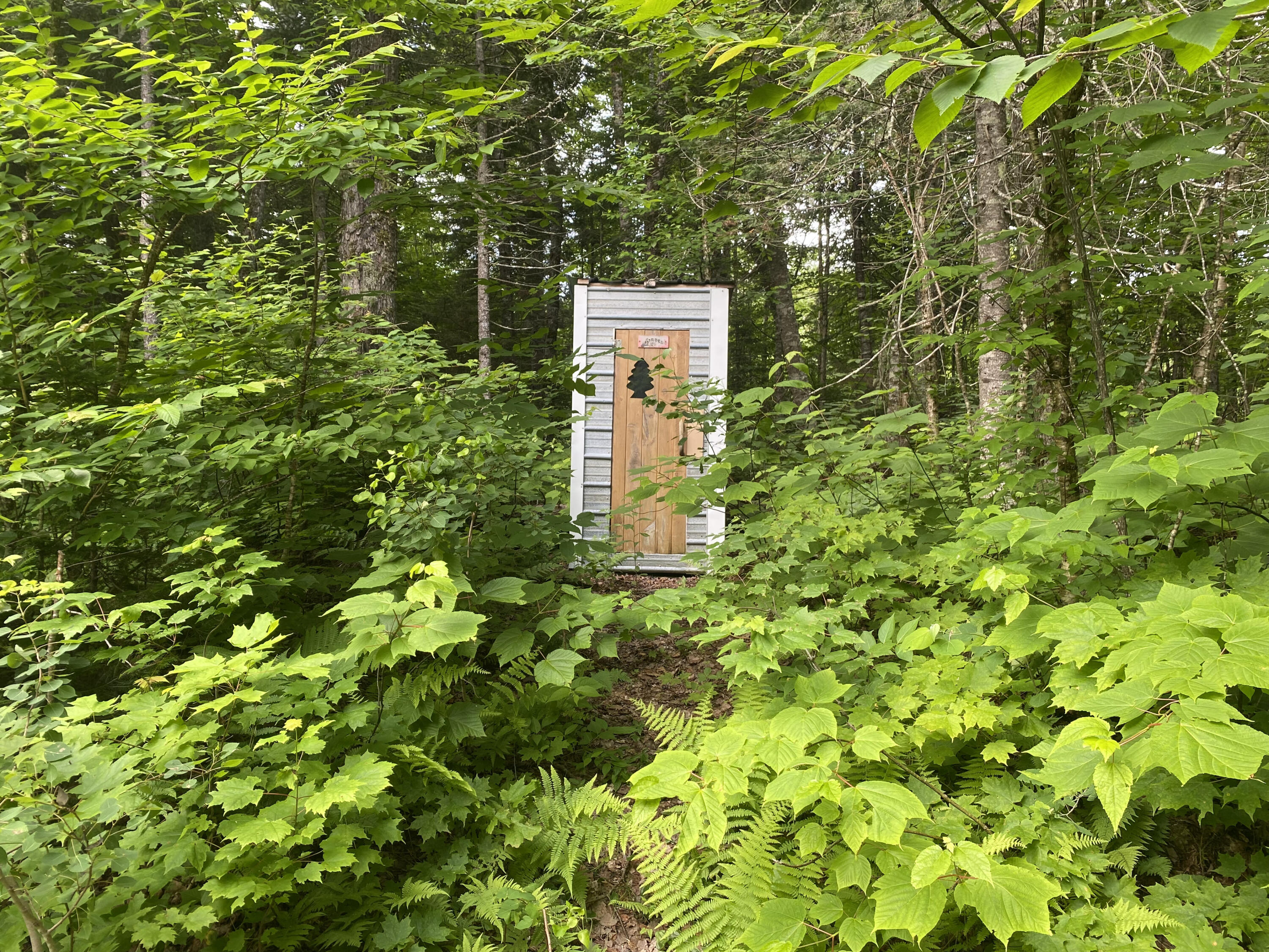 999 Off Bogan Brook Road Mapleton, ME 04757 - Photo 4 of 10 Outhouse
