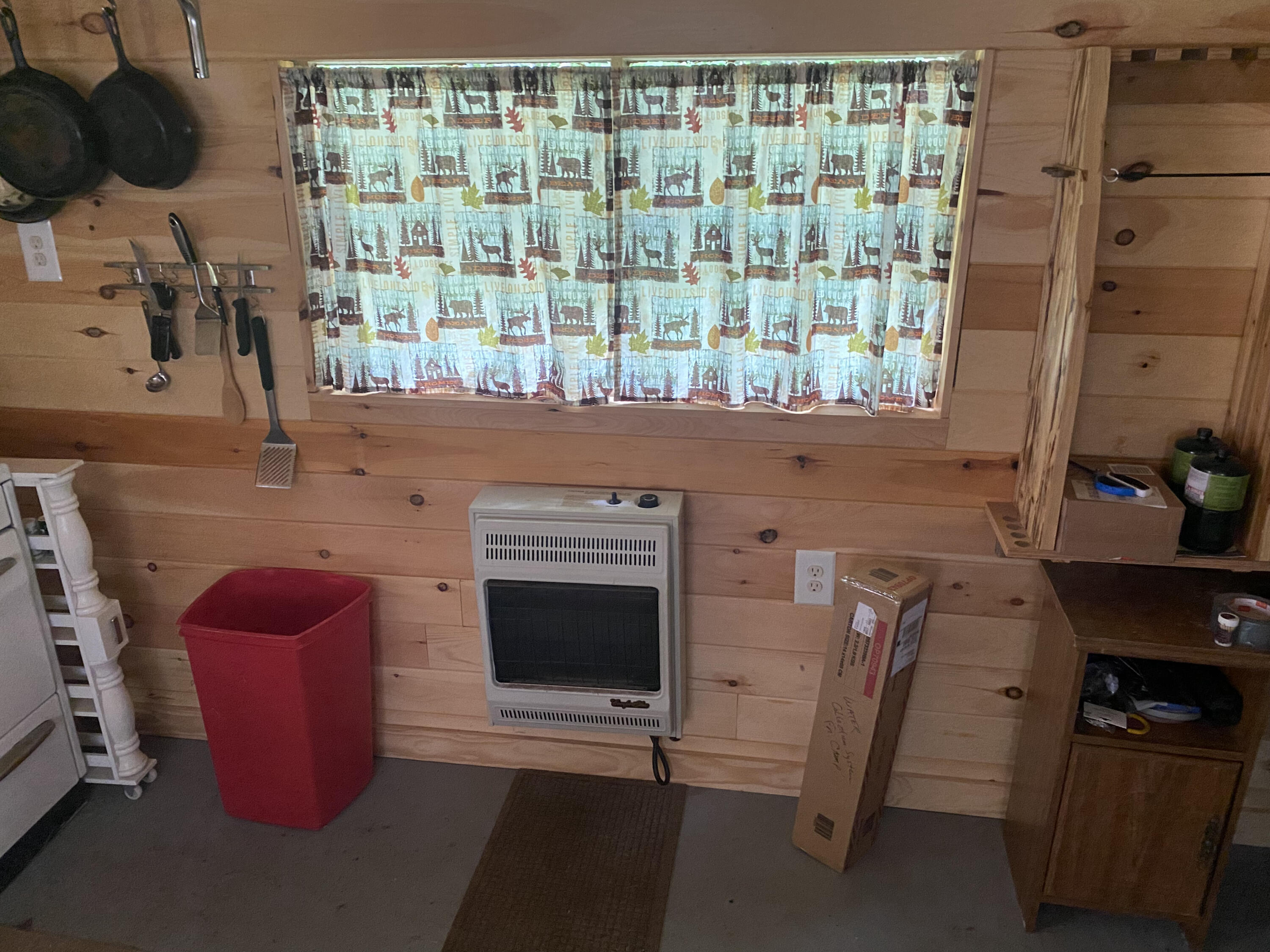 999 Off Bogan Brook Road Mapleton, ME 04757 - Photo 9 of 10 propane wall heater