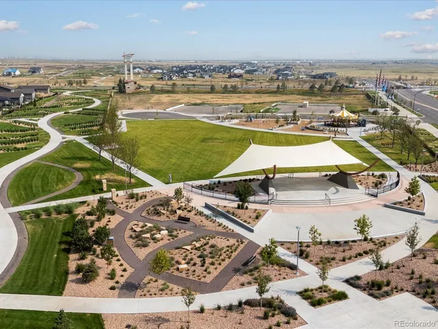 an aerial view of a pool patio swimming pool and outdoor space
