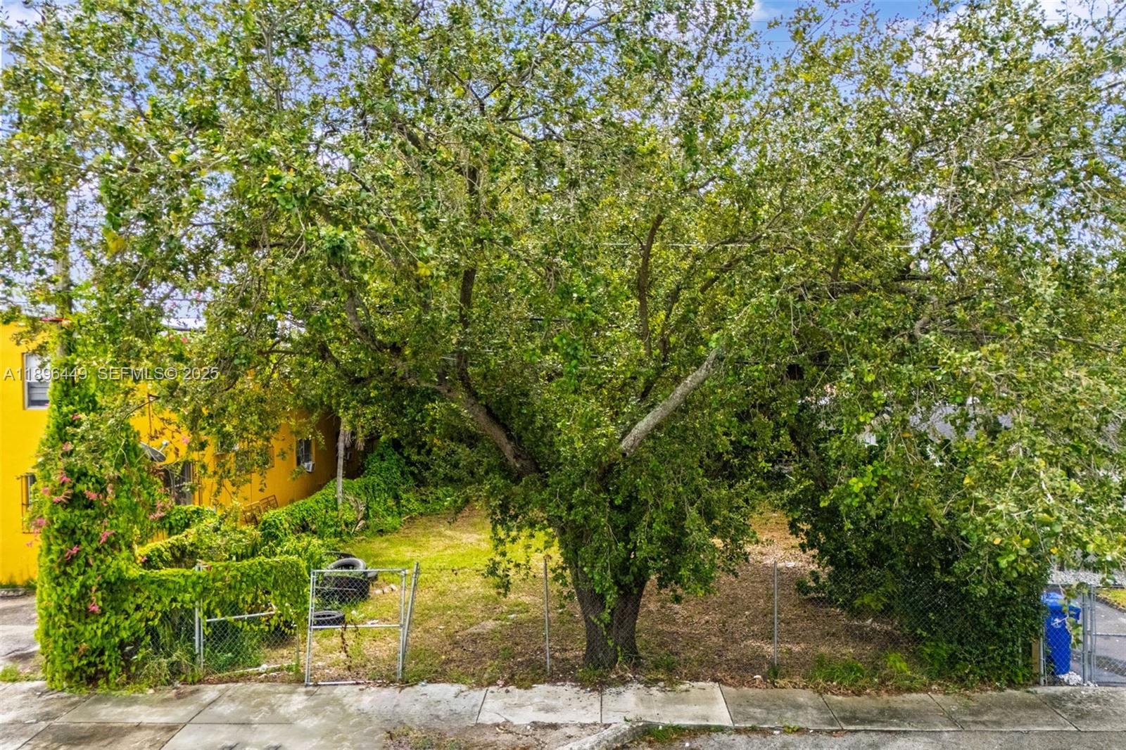 776 Northwest 57th Street Miami, FL 33127 - Photo 4 of 7 a yellow house with trees in front of it