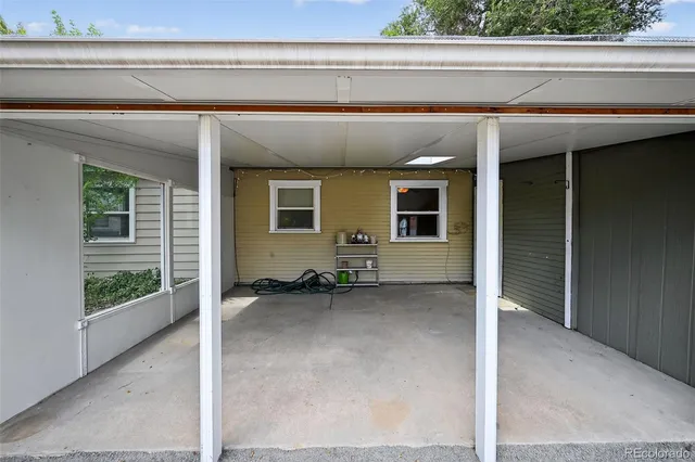 a view of house with outdoor space