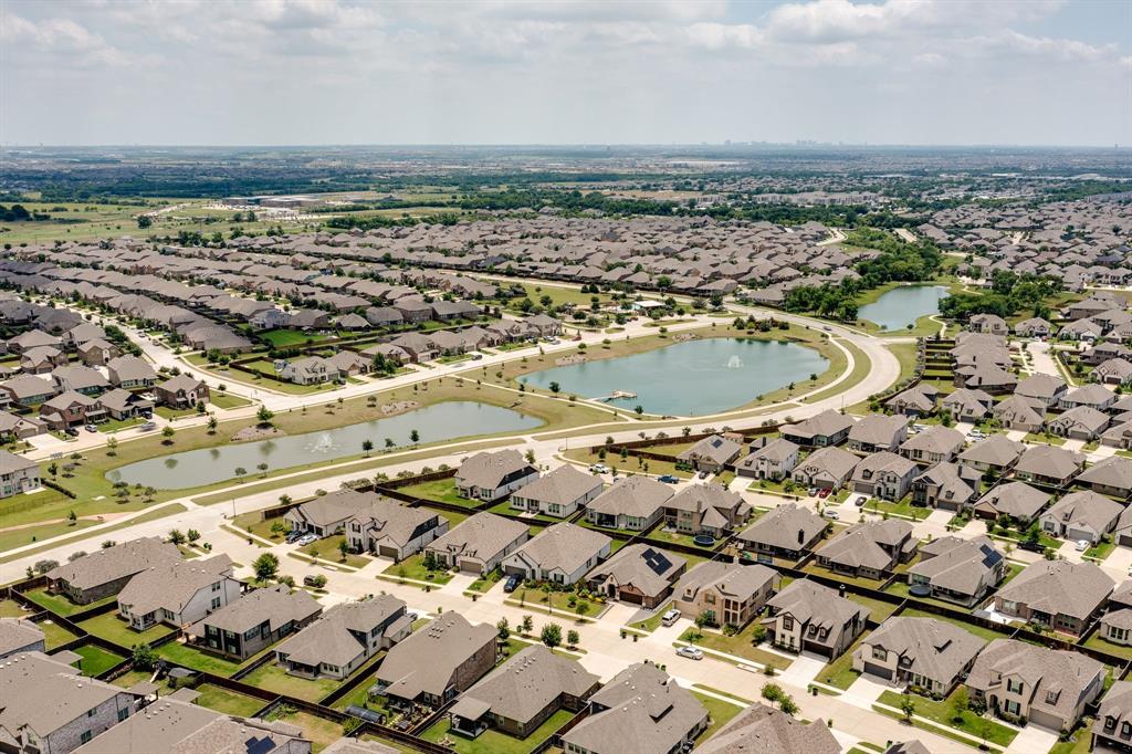 1320 Rosebush Road Aubrey, TX 76227 - Photo 32 of 33 an aerial view of a city