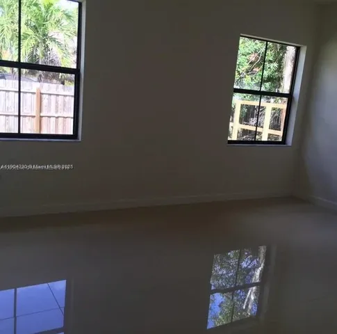 a view of a window in a room