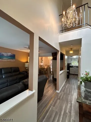 a view of a living room