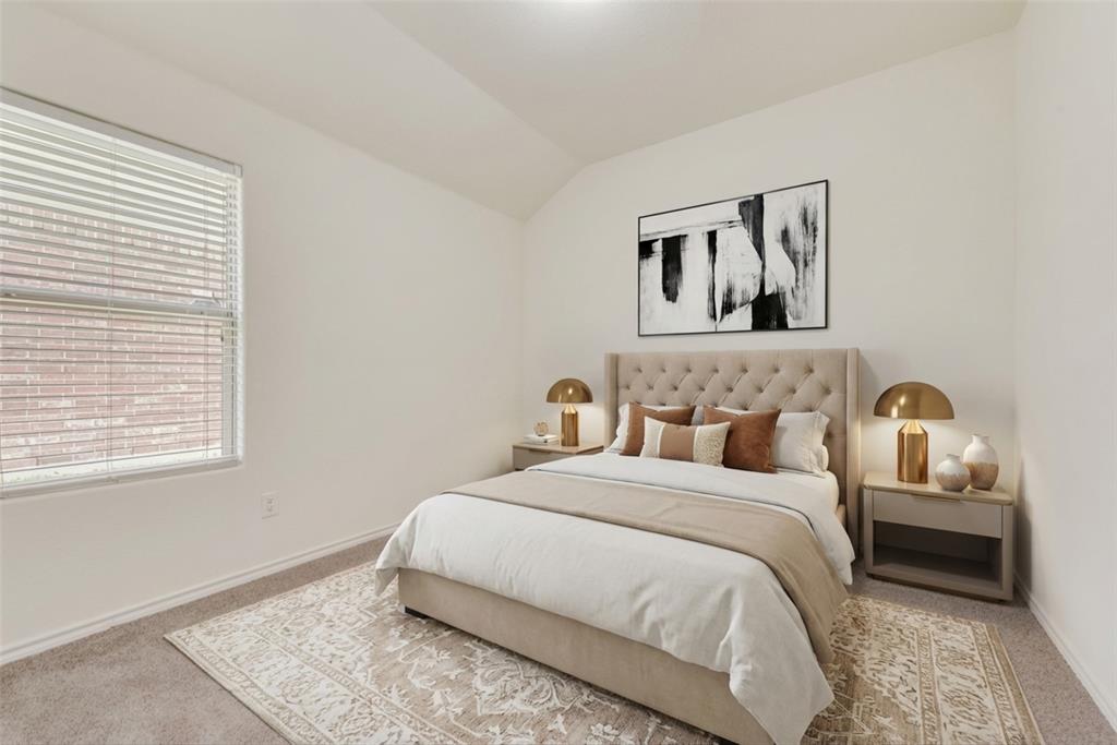 5117 Grayson Ridge Drive Fort Worth, TX 76179 - Photo 5 of 36 a bedroom with a bed and a window