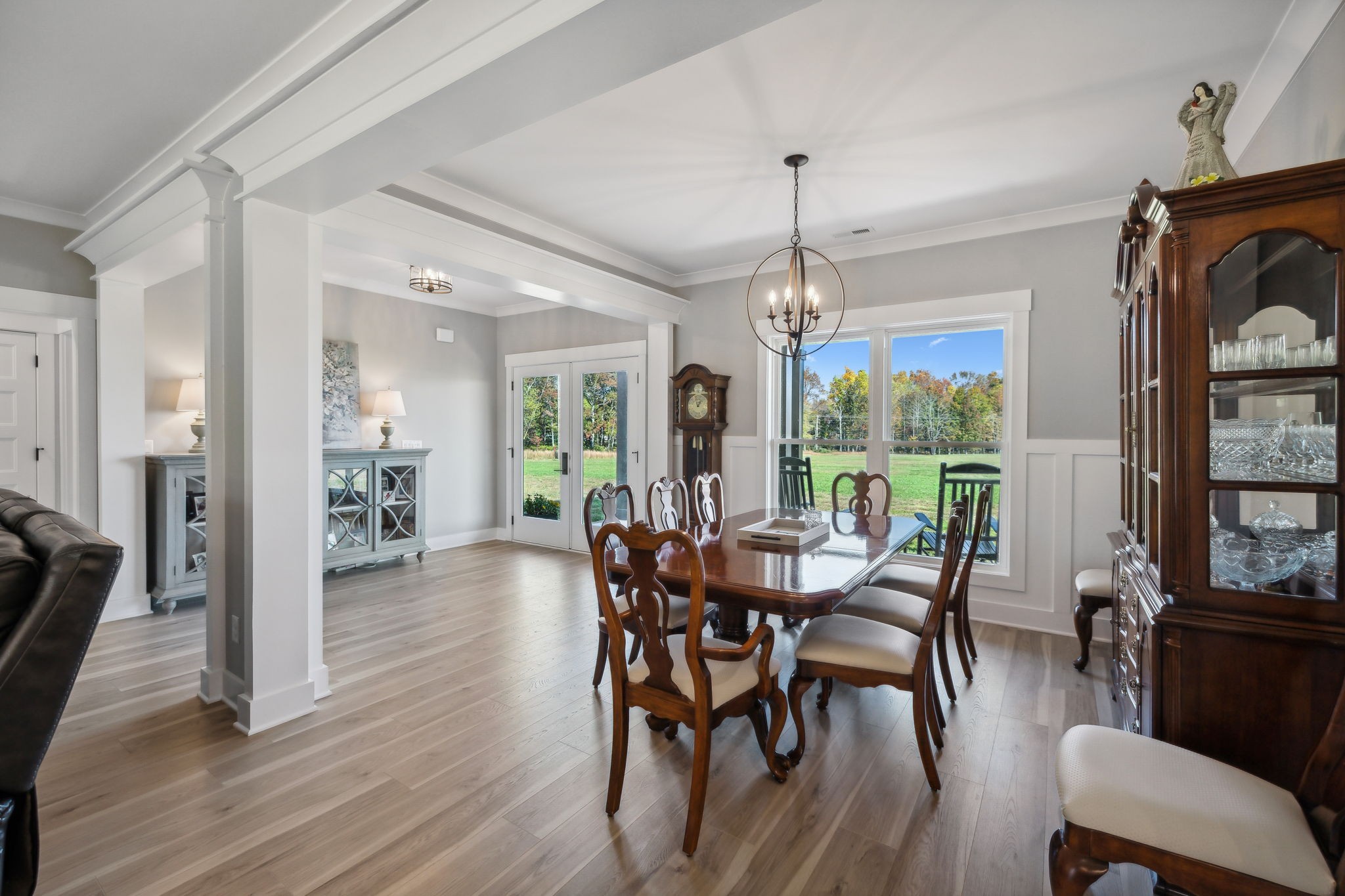 6379 Fredonia Road Manchester, TN 37355 - Photo 8 of 41 a view of a dining room with furniture window and wooden floor