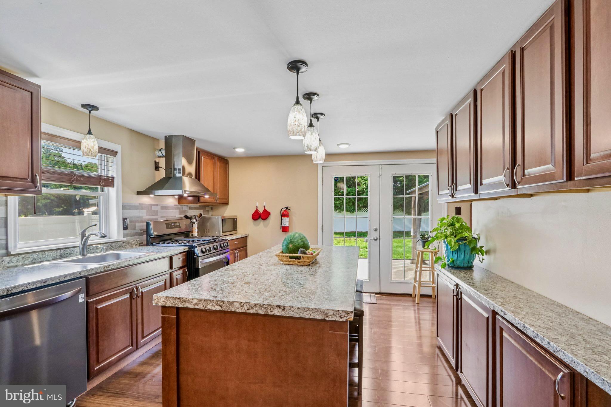 1090 Chews Landing Road Laurel Springs, NJ 08021 - Photo 9 of 45 Eat-In kitchen with island!