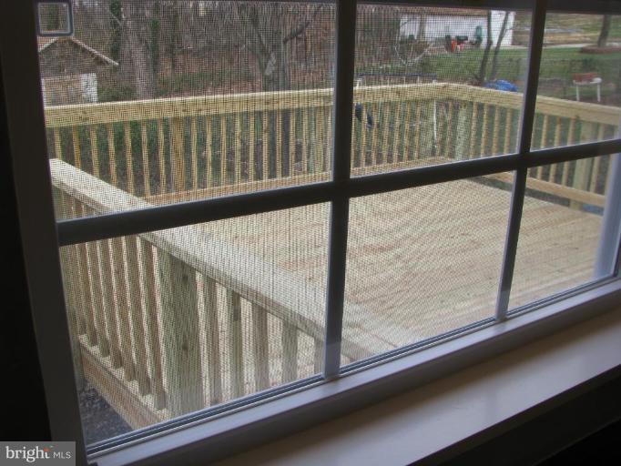1001 Beech Road Sterling, VA 20164 - Photo 6 of 23 Deck from Kitchen Window