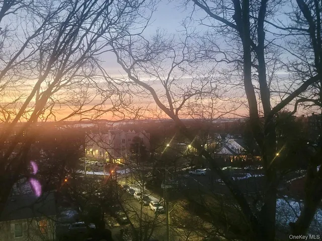 a view of city from window