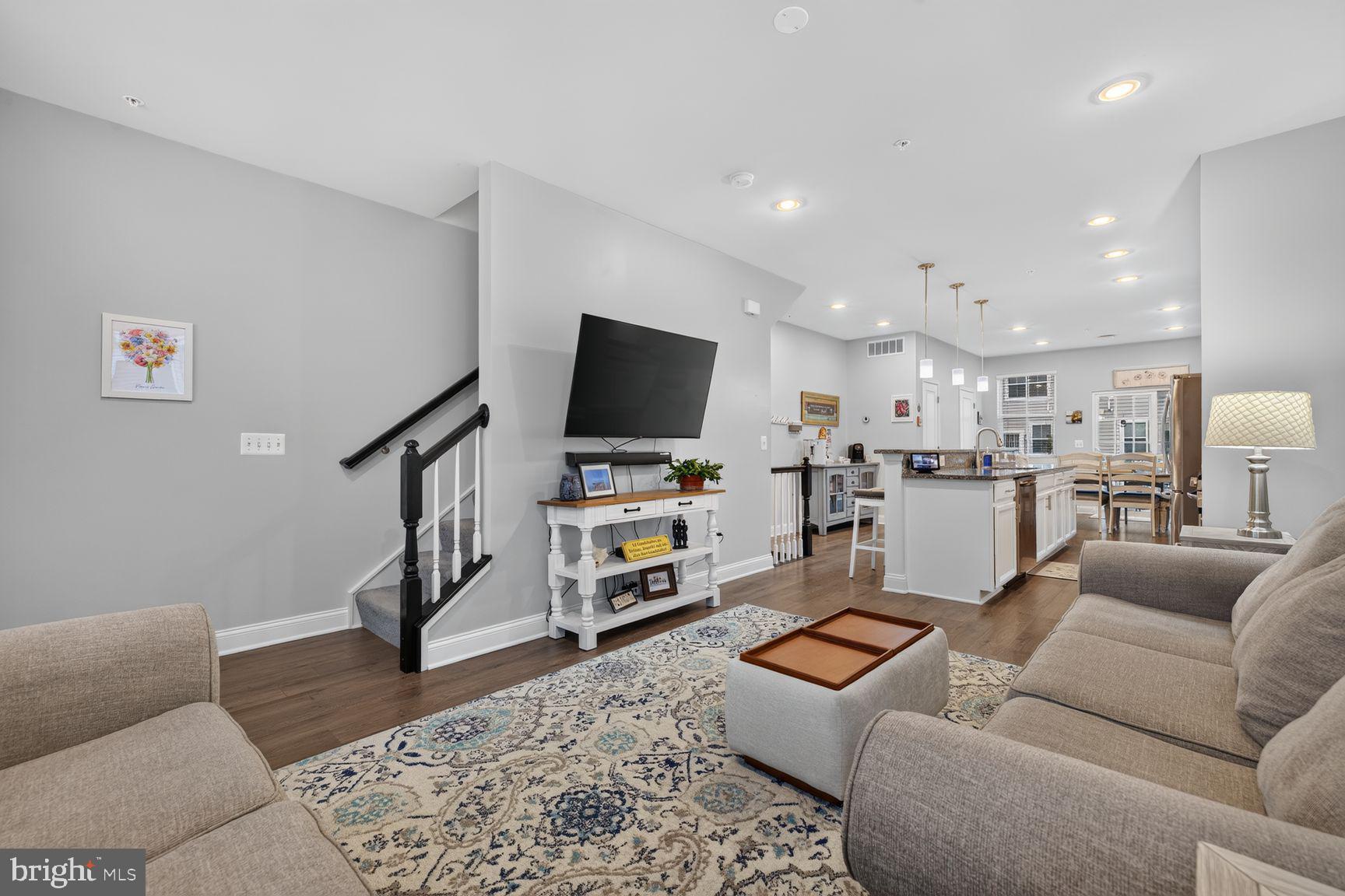 Modern elegance in a cozy living space.