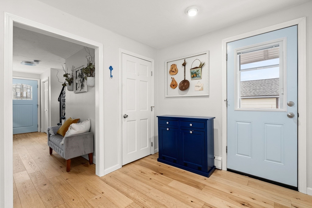 19 Overlook Road Holbrook, MA 02343 - Photo 18 of 42 a view of an entryway with wooden floor and cabinet