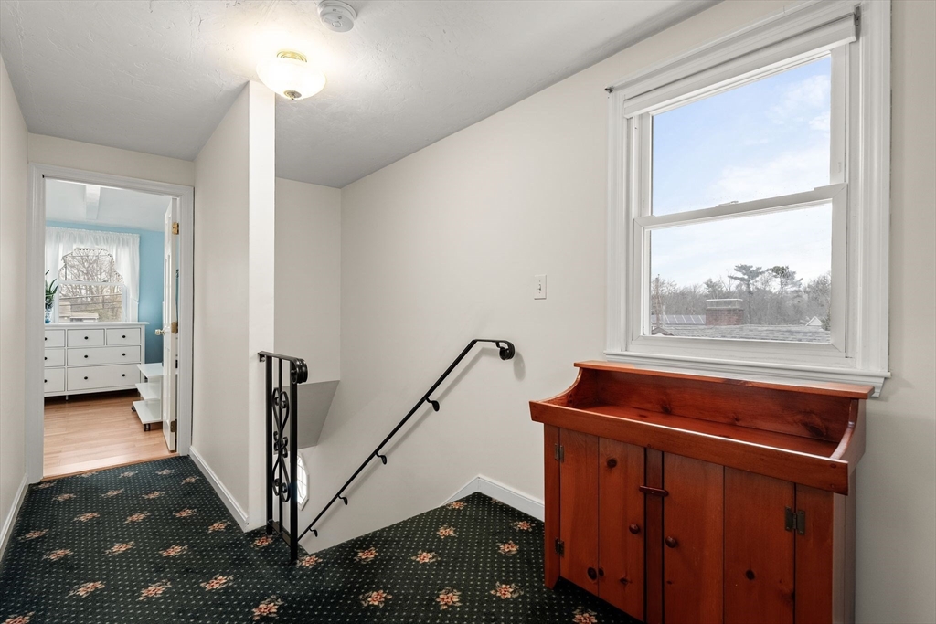 19 Overlook Road Holbrook, MA 02343 - Photo 19 of 42 a view of hallway with window and wooden floor